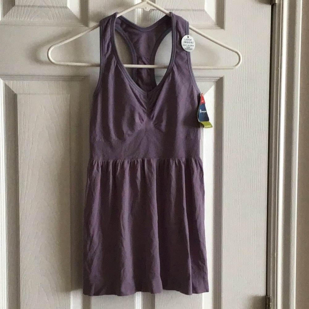 Racer back work out top